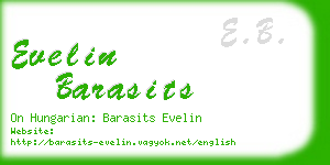 evelin barasits business card